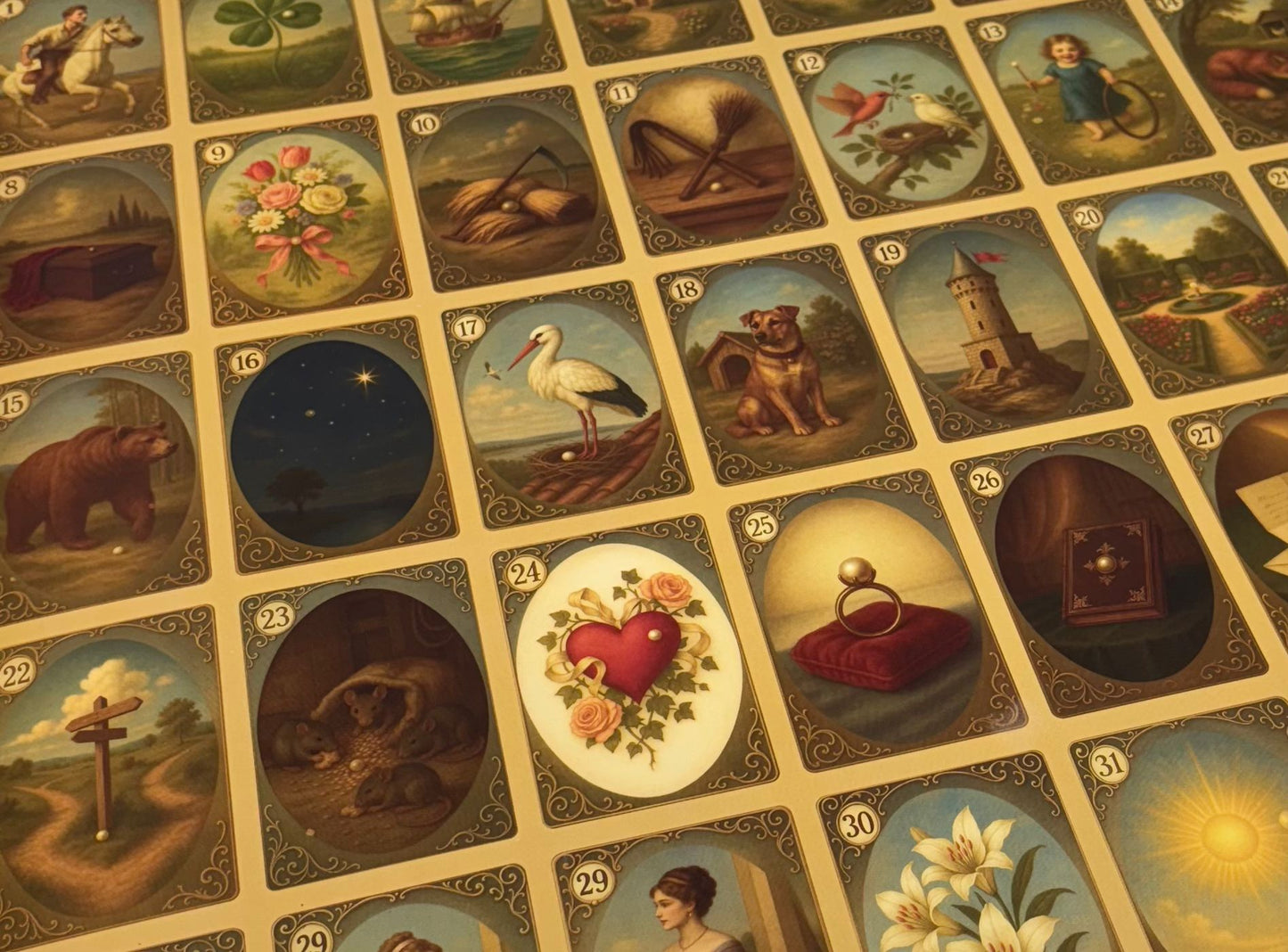 Oracolul Lenormand Perlat