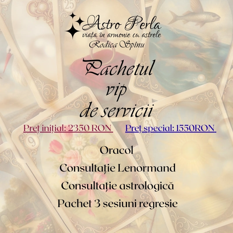 Pachet VIP de servicii (34% reducere)